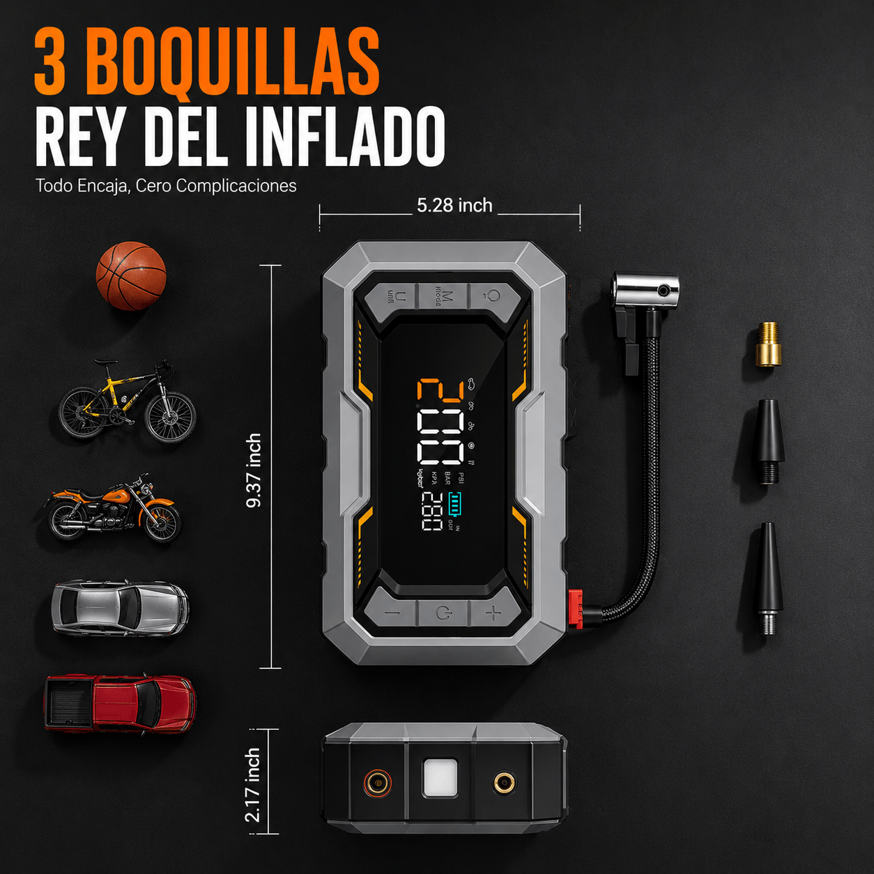 Compresor Pro 4 en 1