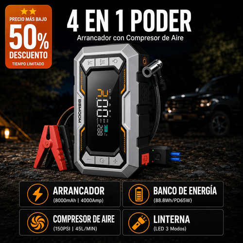 Compresor Pro 4 en 1
