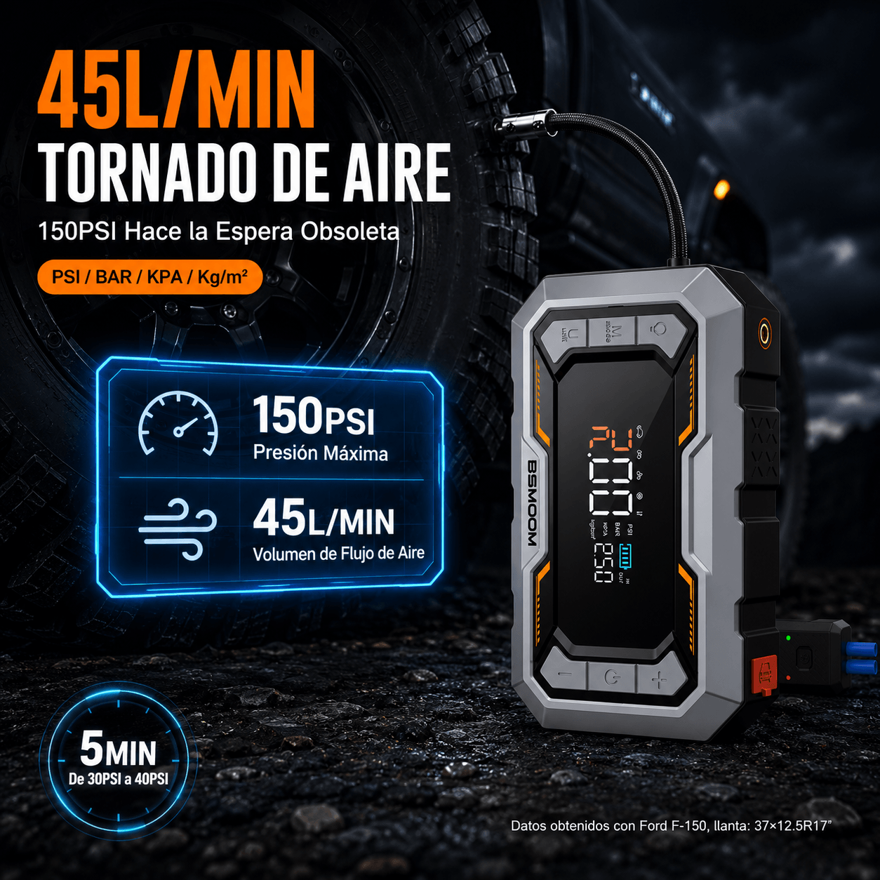 Compresor Pro 4 en 1