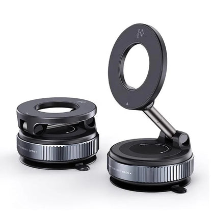 Soporte Magnético Para Celular Con Succión Al Vacío Y Rotación 360° Antivibración